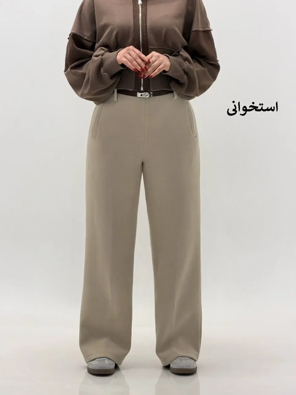 3713-شلوار نیم بگ فوتر